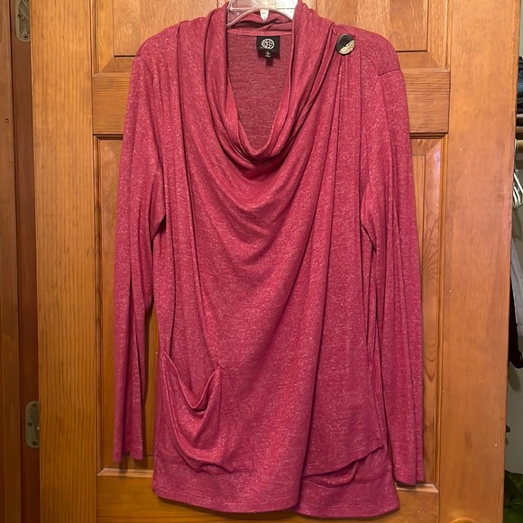 Unique wrap sweater/tunic (with pockets!!!) - Picture 1 of 5